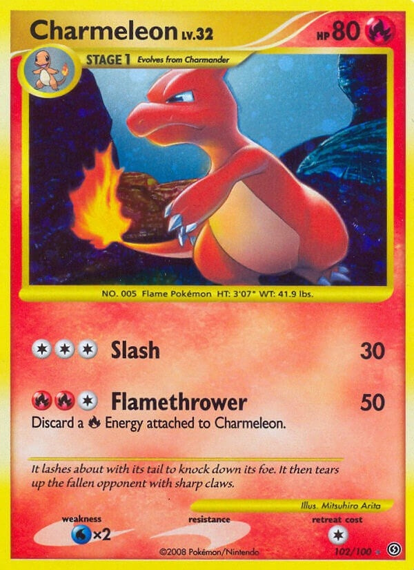 Image for Charmeleon (Stormfront) (102/100) - Pokemon