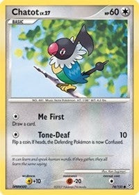 Image for Chatot (Diamond and Pearl) (74/130) - Pokemon