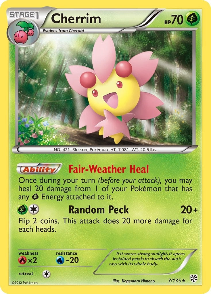 Image for Cherrim (Plasma Storm) (7/135) - Pokemon