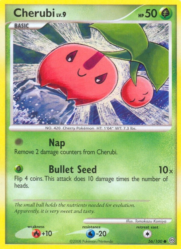 Image for Cherubi (Stormfront) (56/100) - Pokemon