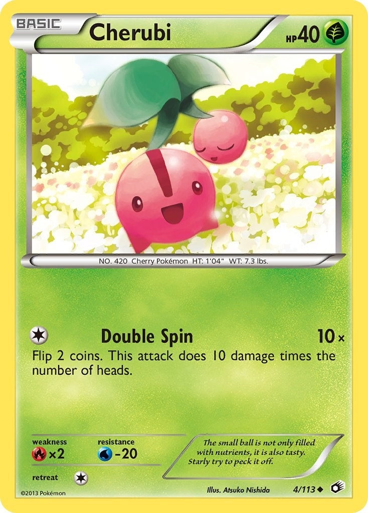 Image for Cherubi (Legendary Treasures) (4/113) - Pokemon