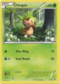 Image for Chespin (Kalos Starter Set) (3/39) - Pokemon