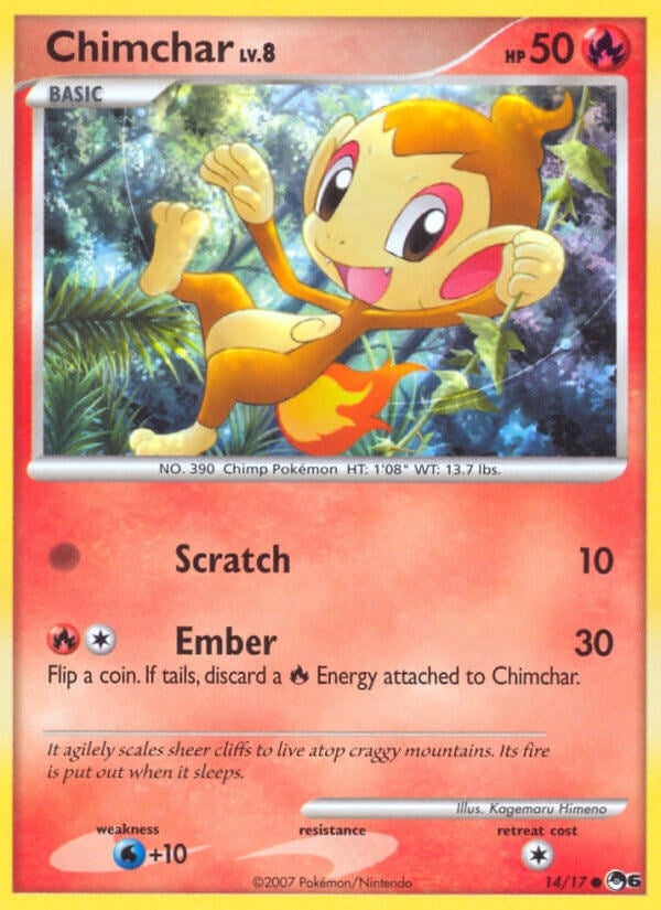 Image for Chimchar (POP Series 6) (014/017) - Pokemon