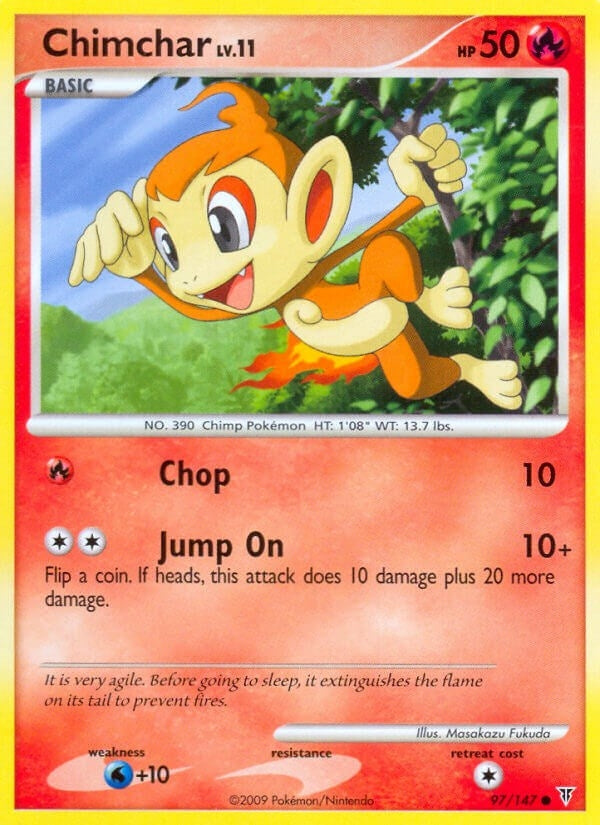 Image for Chimchar (Supreme Victors) (97) - Pokemon