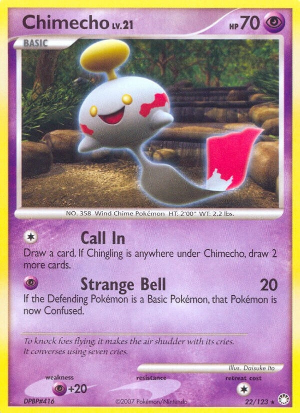 Image for Chimecho (Mysterious Treasures) (22/123) - Pokemon