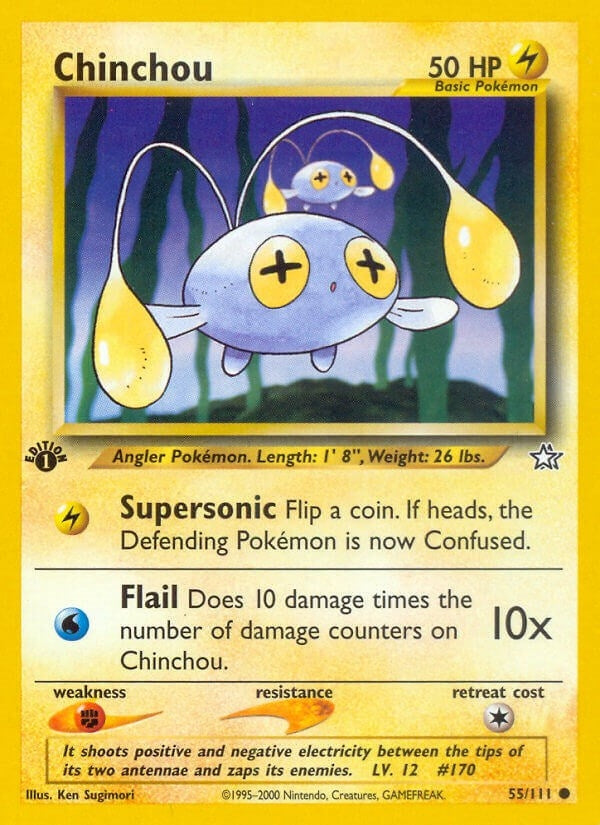 Image for Chinchou (Neo Genesis) (055/111) - Pokemon