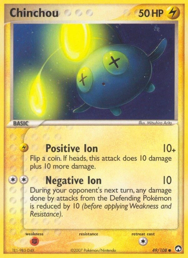 Image for Chinchou (Power Keepers) (49/108) - Pokemon