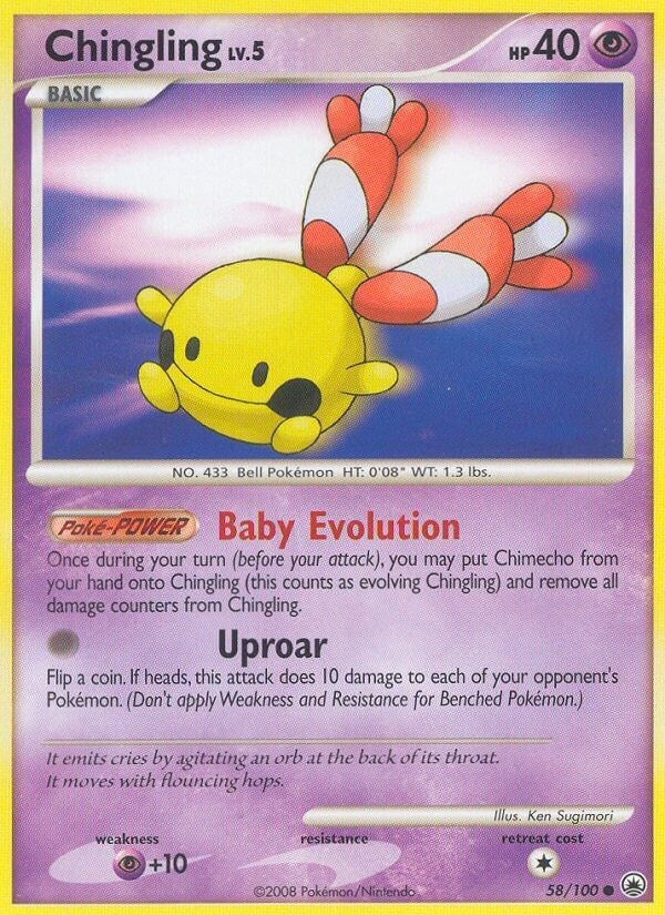 Image for Chingling (Majestic Dawn) (58/100) - Pokemon