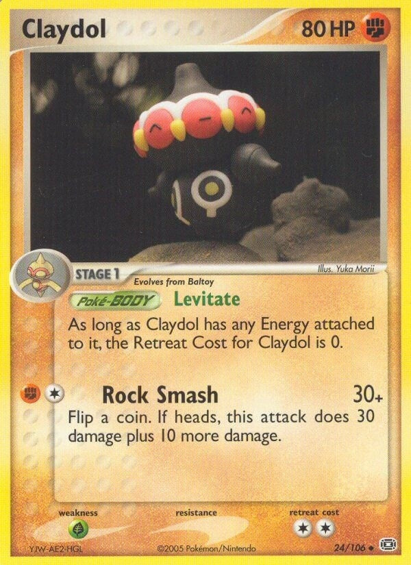 Image for Claydol (Emerald) (24/106) - Pokemon