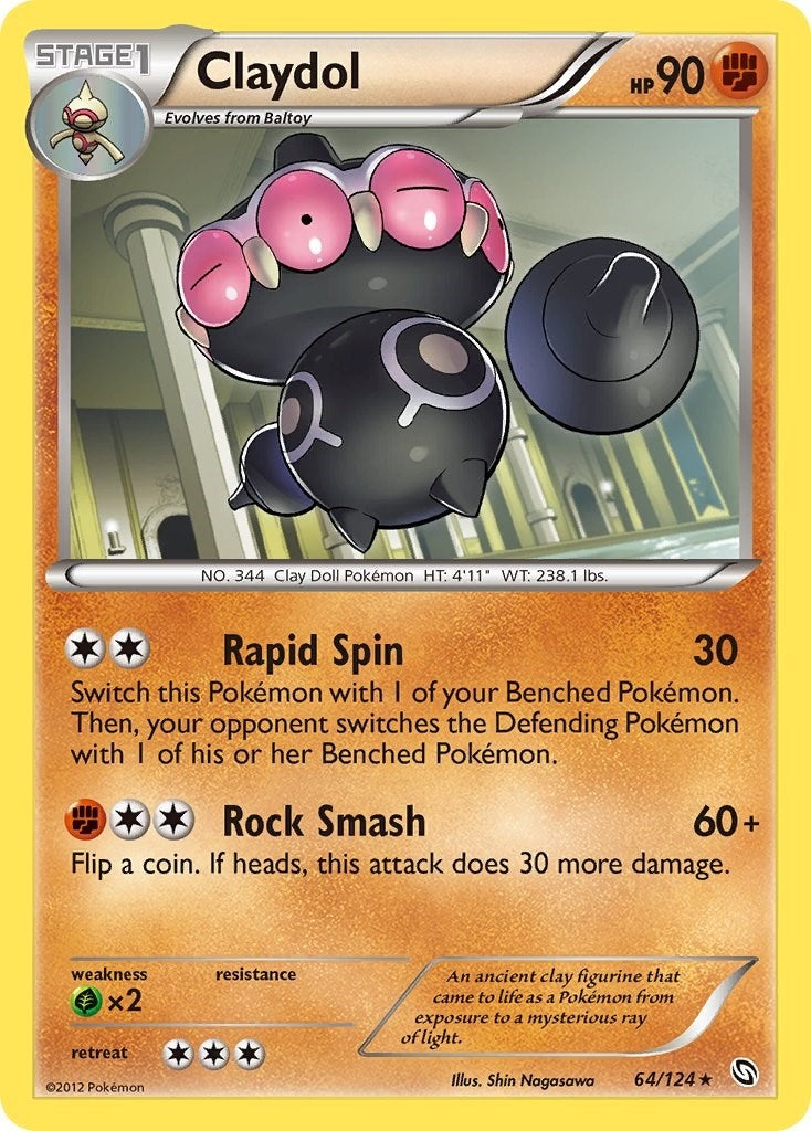 Image for Claydol (Dragons Exalted) (64/124) - Pokemon