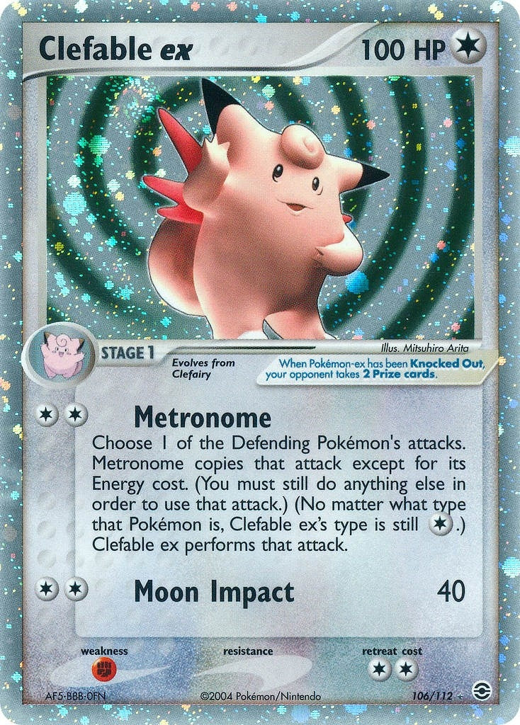 Image for Clefable ex (FireRed & LeafGreen) (106/112) - Pokemon