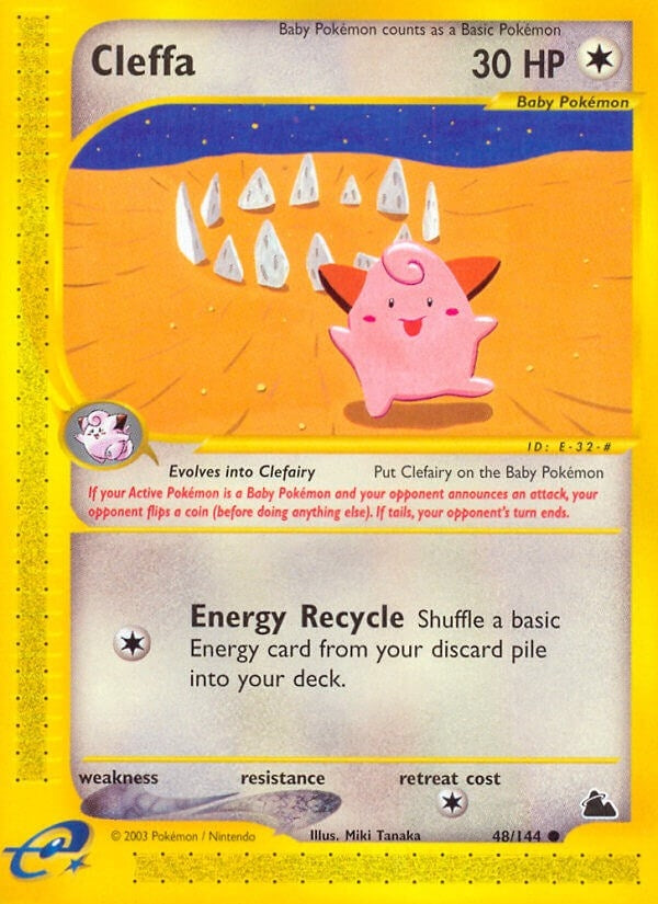 Image for Cleffa (Skyridge) (048/144) - Pokemon