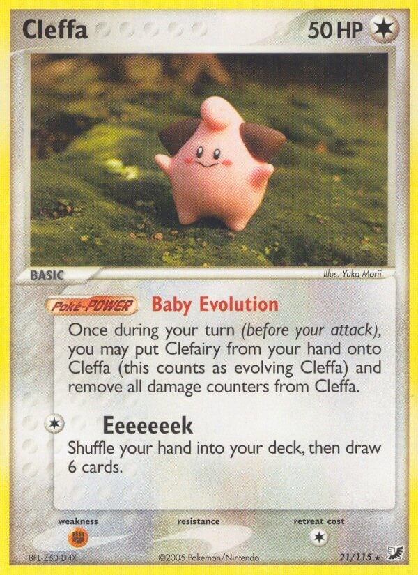 Image for Cleffa (Unseen Forces) (21/115) - Pokemon
