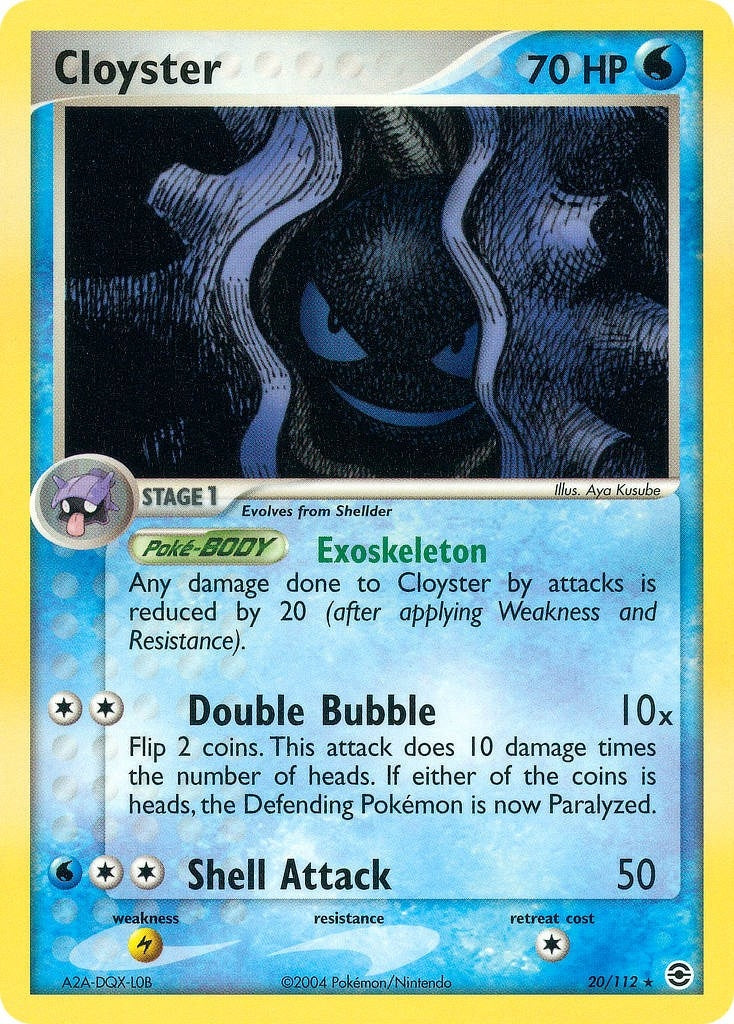 Image for Cloyster (FireRed & LeafGreen) (20/112) - Pokemon