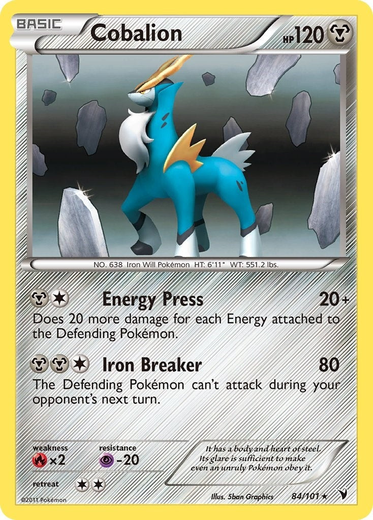 Image for Cobalion (Noble Victories) (84/101) - Pokemon