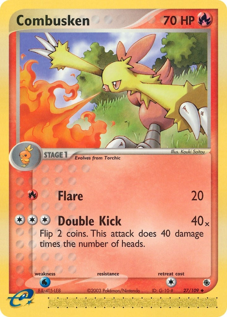 Image for Combusken (Ruby and Sapphire) (27/109) - Pokemon