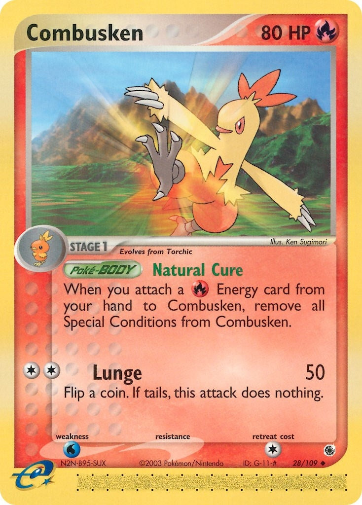 Image for Combusken (Ruby and Sapphire) (28/109) - Pokemon