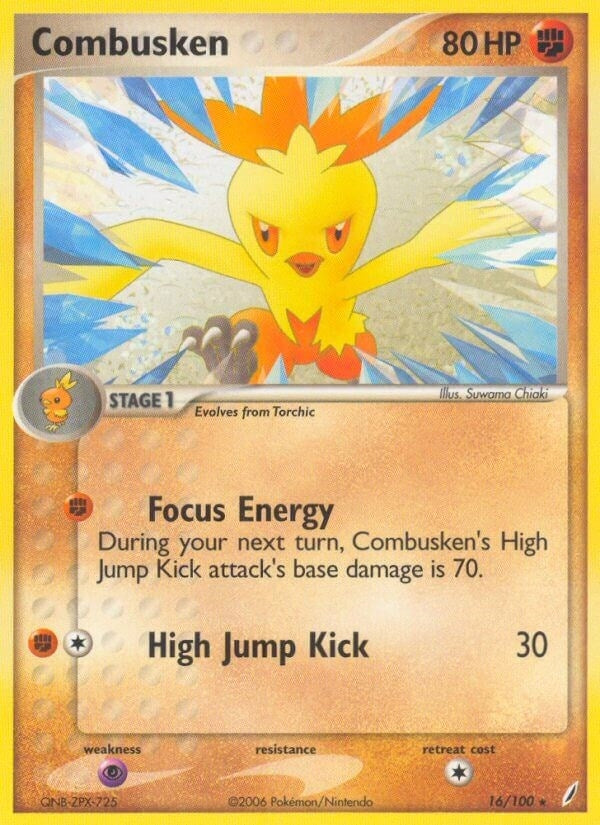 Image for Combusken (Crystal Guardians) (16/100) - Pokemon