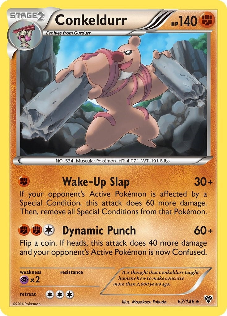 Image for Conkeldurr (XY Base Set) (67/146) - Pokemon