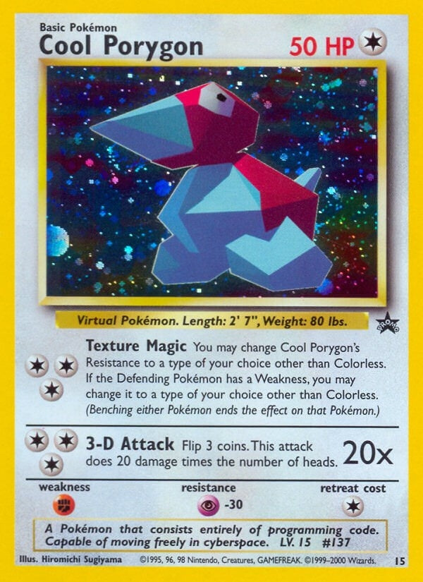 Image for Cool Porygon (WoTC Promo) (15/53) - Pokemon