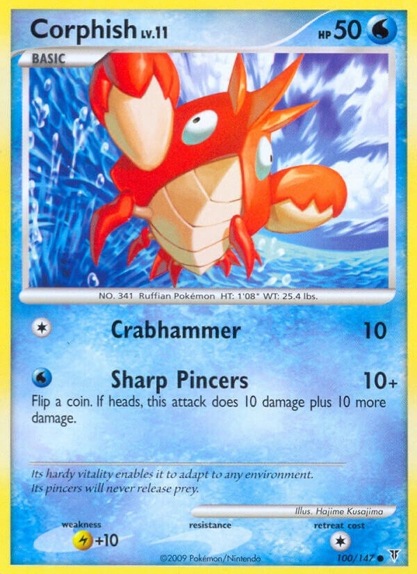 Image for Corphish (Supreme Victors) (100) - Pokemon