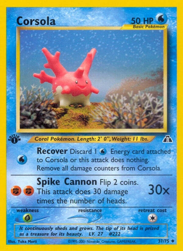 Image for Corsola (Neo Discovery) (37/75) - Pokemon