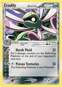 Image for Cradily (Delta Species) (Holon Phantoms) (2/110) - Pokemon