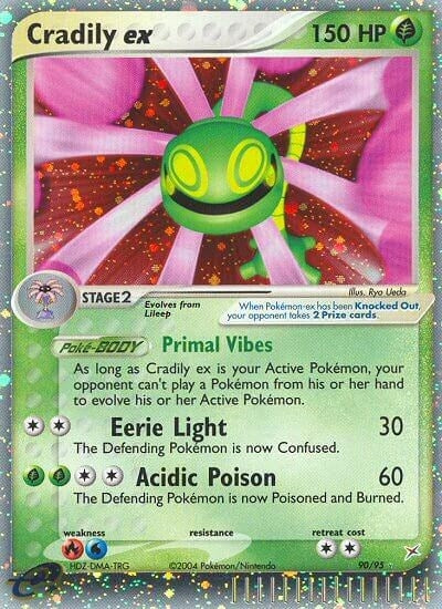 Image for Cradily ex (Team Magma vs Team Aqua) (90/95) - Pokemon