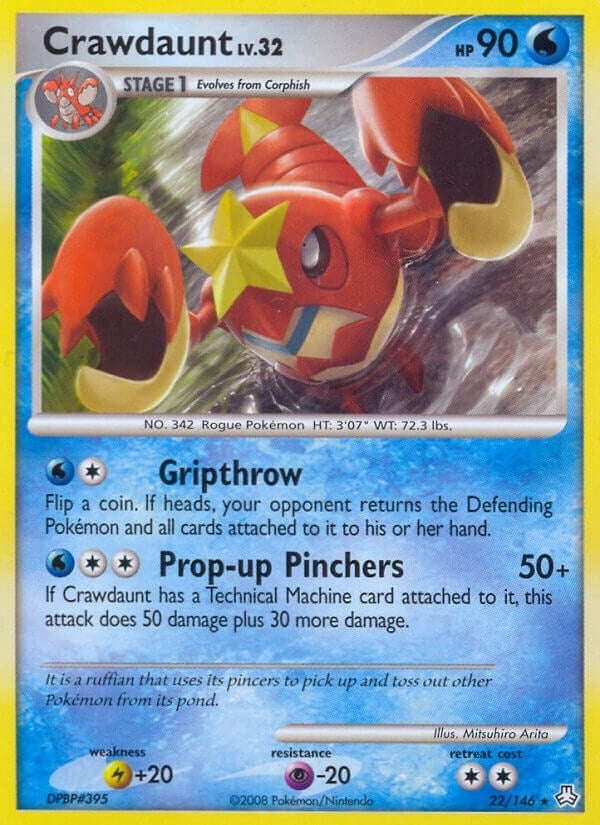 Image for Crawdaunt (Legends Awakened) (22/146) - Pokemon