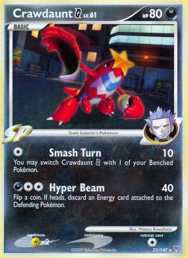 Image for Crawdaunt G (Supreme Victors) (23) - Pokemon