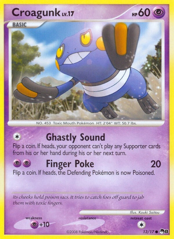 Image for Croagunk (POP Series 8) (13/17) - Pokemon