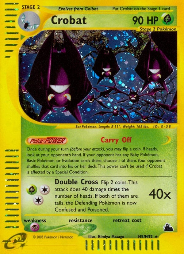 Image for Crobat (H5) (Skyridge) (H05/H32) - Pokemon
