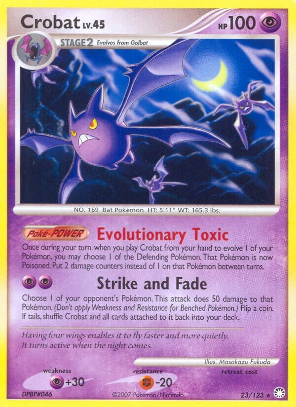 Image for Crobat (Mysterious Treasures) (23/123) - Pokemon
