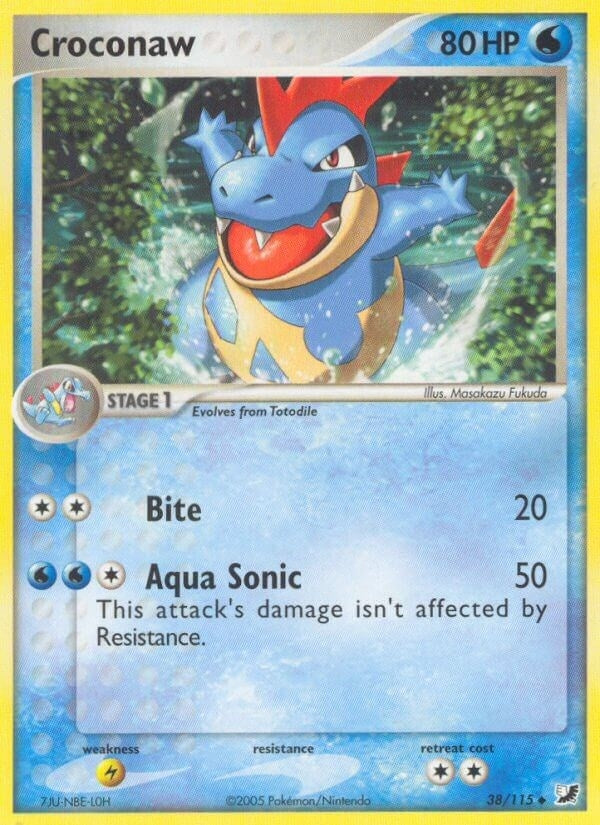Image for Croconaw (Unseen Forces) (38/115) - Pokemon