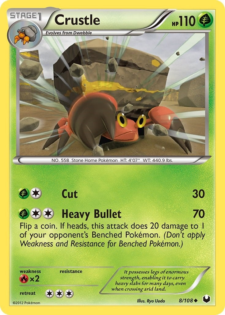Image for Crustle (Dark Explorers) (8/108) - Pokemon