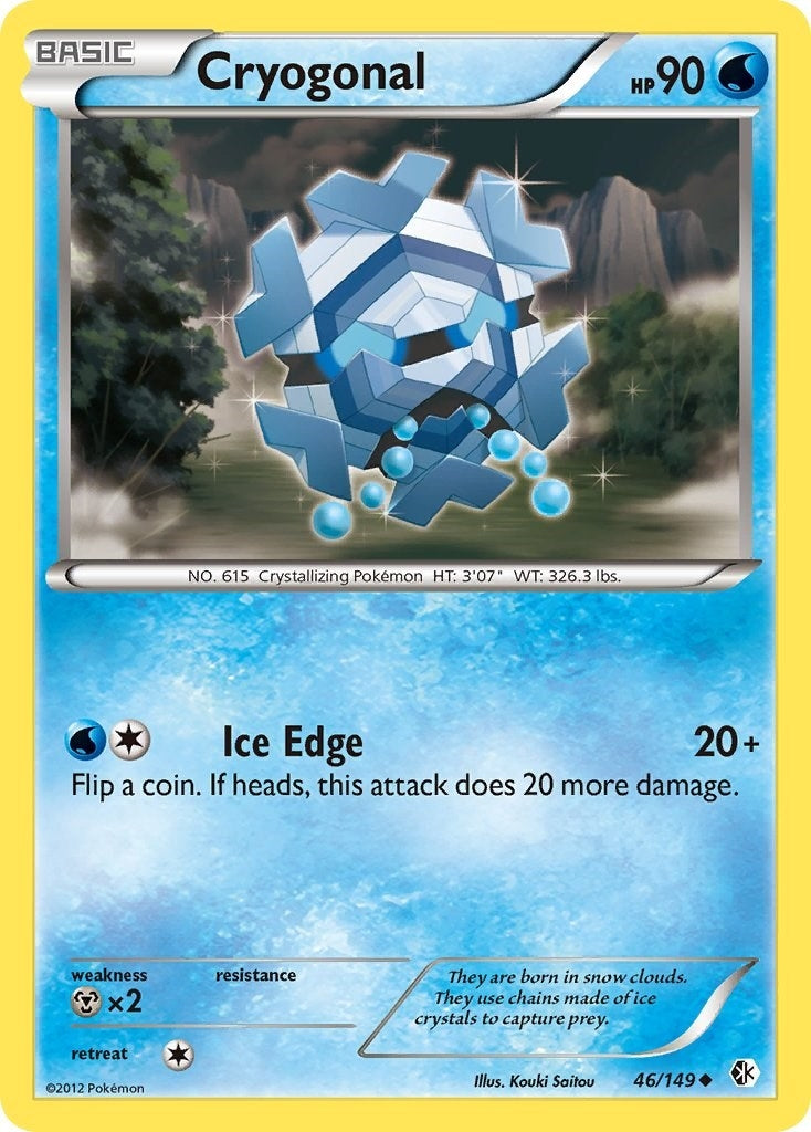 Image for Cryogonal (Boundaries Crossed) (46/149) - Pokemon