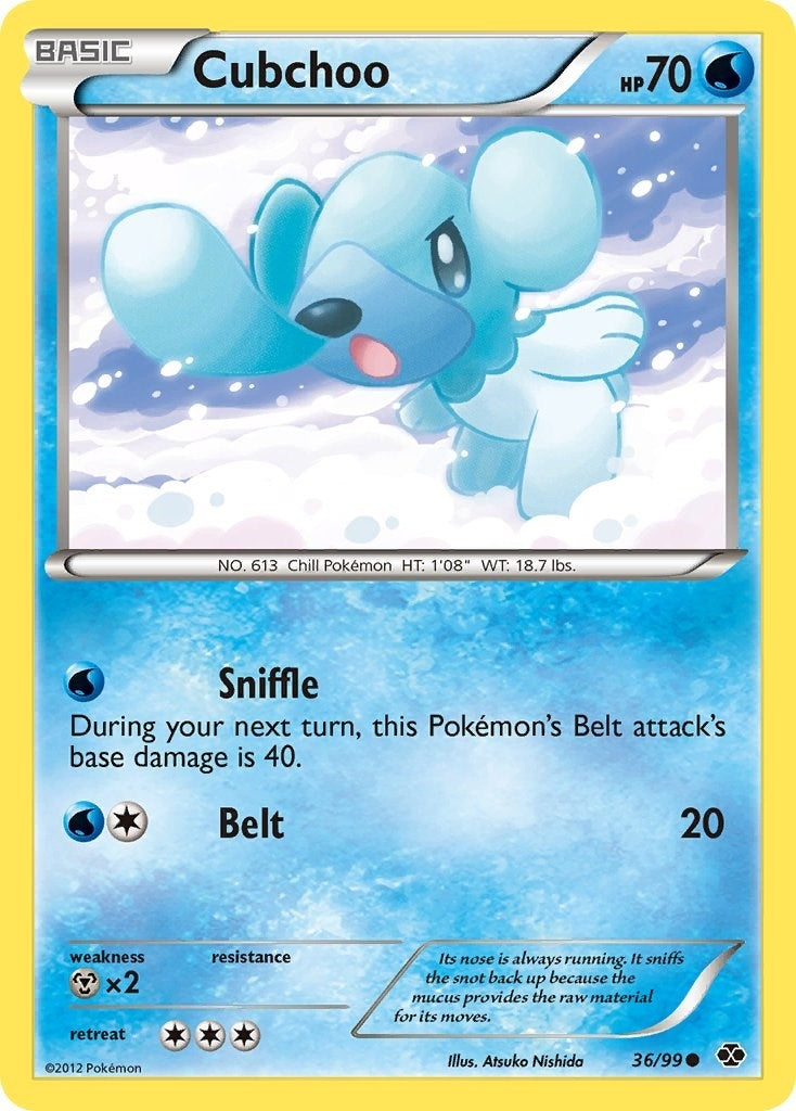 Image for Cubchoo (Next Destinies) (36/99) - Pokemon