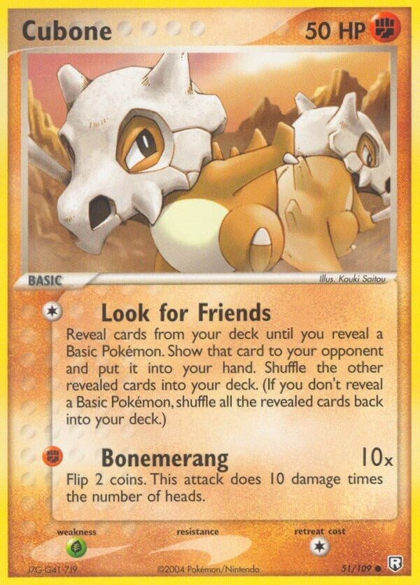 Image for Cubone (Team Rocket Returns) (51/109) - Pokemon