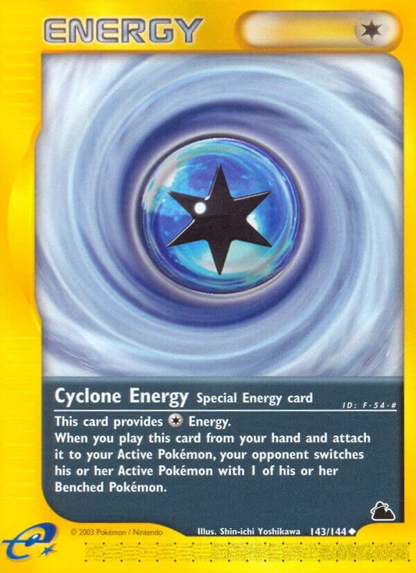 Image for Cyclone Energy (Skyridge) (143/144) - Pokemon