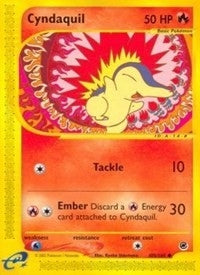 Image for Cyndaquil (105) (Expedition) (105/165) - Pokemon