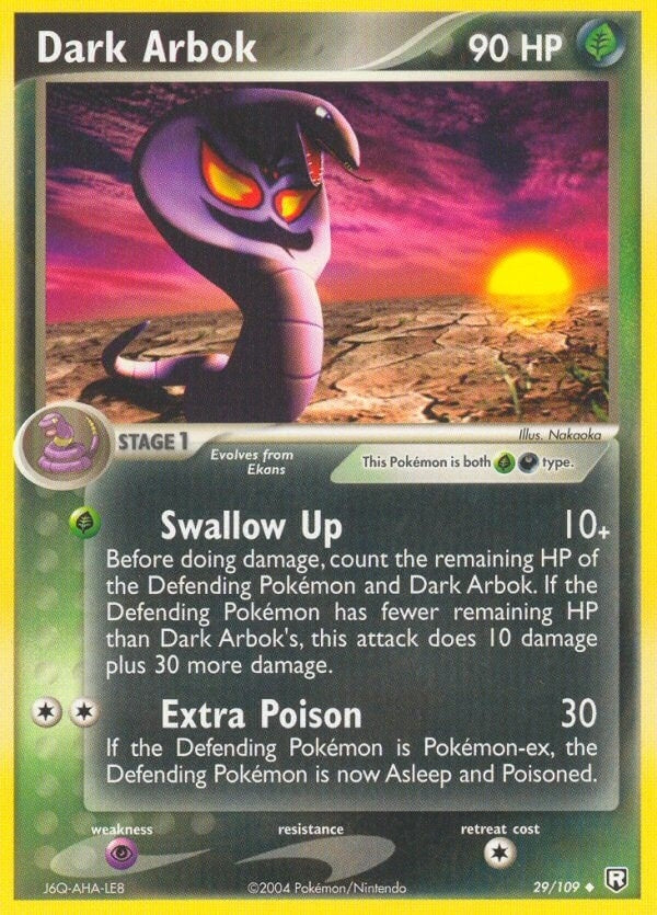 Image for Dark Arbok (Team Rocket Returns) (29/109) - Pokemon