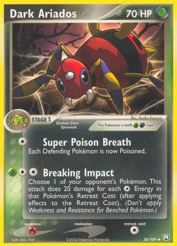 Image for Dark Ariados (Team Rocket Returns) (30/109) - Pokemon