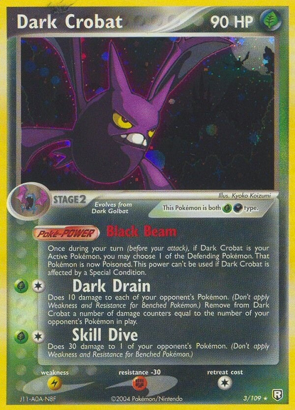 Image for Dark Crobat (Team Rocket Returns) (3/109) - Pokemon