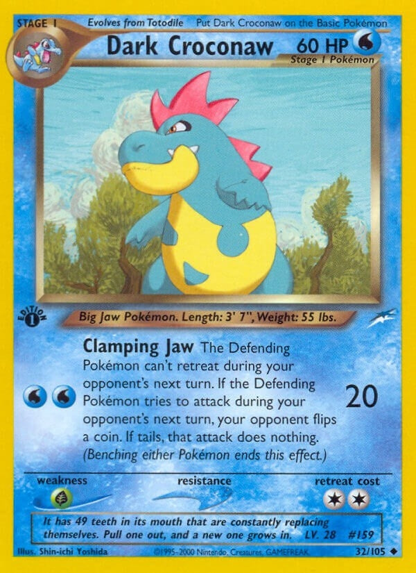Image for Dark Croconaw (Neo Destiny) (032/105) - Pokemon