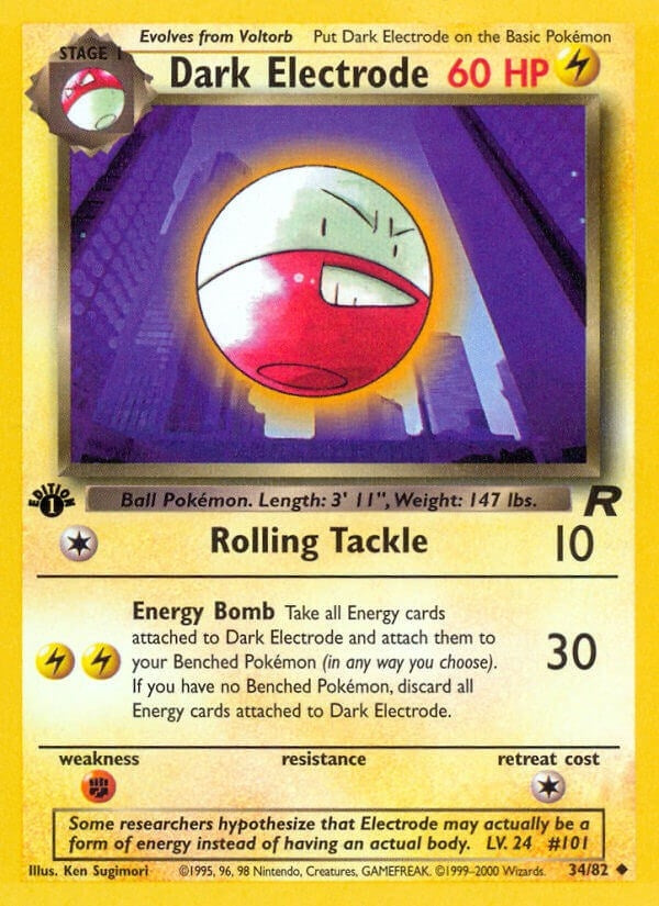 Image for Dark Electrode (Team Rocket) (34/82) - Pokemon