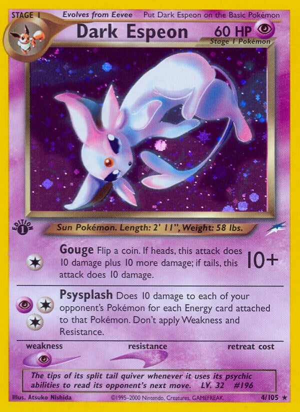 Image for Dark Espeon (Neo Destiny) (004/105) - Pokemon