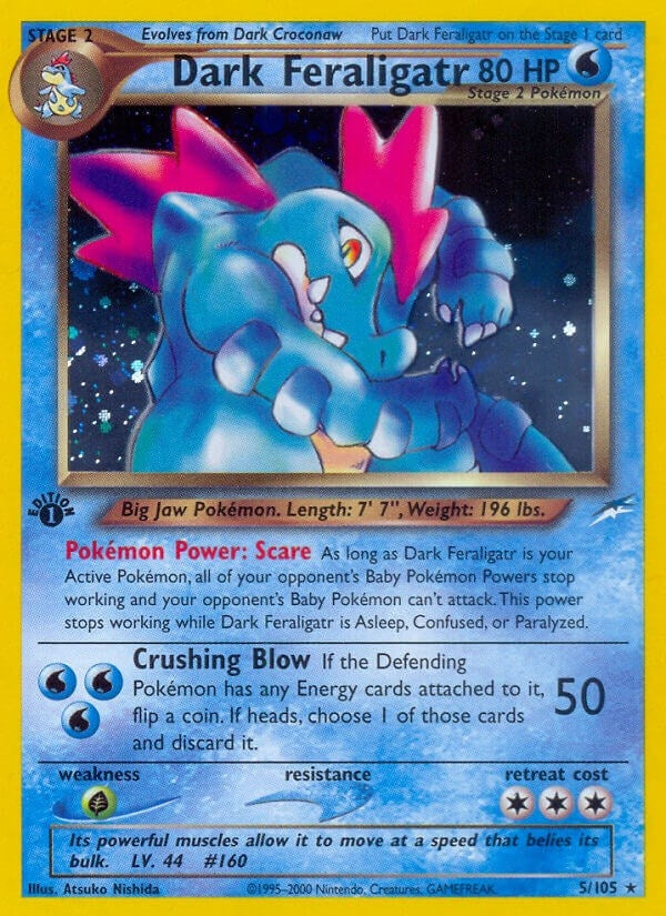 Image for Dark Feraligatr (Neo Destiny) (005/105) - Pokemon