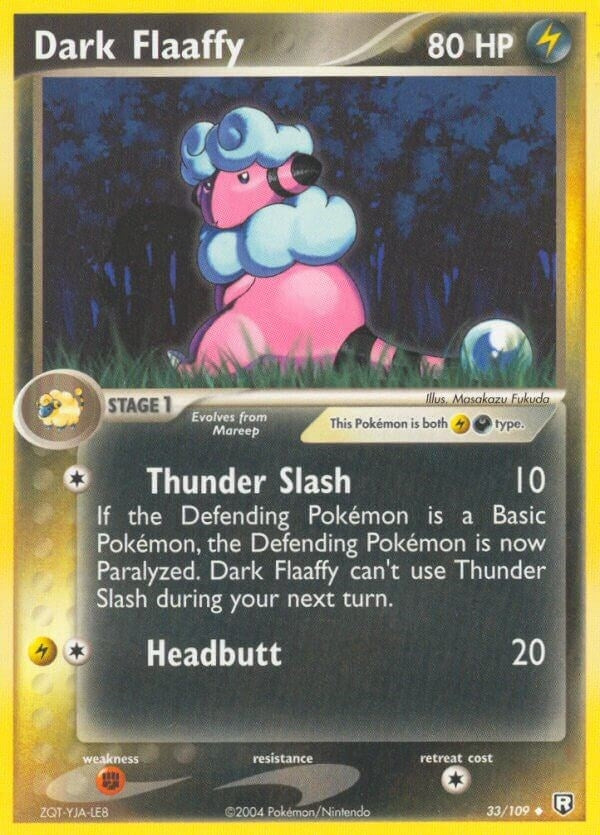 Image for Dark Flaaffy (Team Rocket Returns) (33/109) - Pokemon