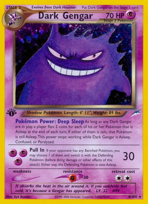 Image for Dark Gengar (Neo Destiny) (006/105) - Pokemon