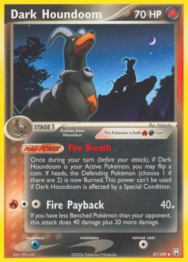 Image for Dark Houndoom (Team Rocket Returns) (37/109) - Pokemon